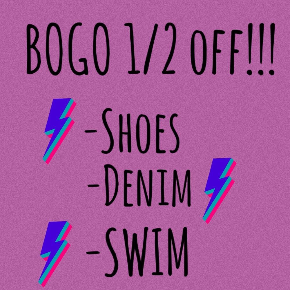 ⚡️SALE!!! BOGO 1/2 OFF!!!!!